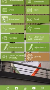 ViAapp (Vidzemes Augstskola) screenshot 2