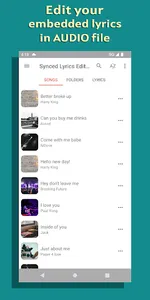 Lyrics Editor: Make Lyrics screenshot 17