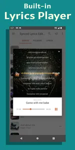 Lyrics Editor: Make Lyrics screenshot 5