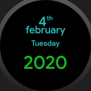 Absolute Minimal (Wear OS Watc screenshot 1