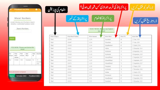 Prize Bond Scanner پرائزبانڈ screenshot 11