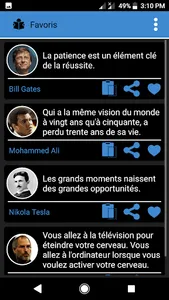 Meilleures Citations screenshot 5