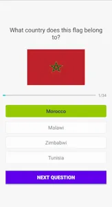 Africa Flags Quiz - Drapeaux screenshot 1