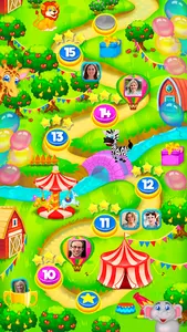 Madagascar Circus: Match 3 screenshot 1