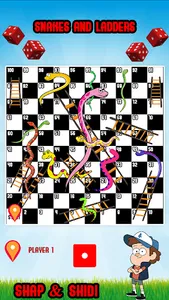 Snakes and Ladders Game screenshot 1