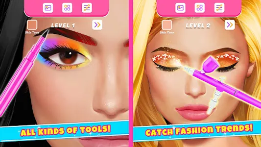 Eye Makeup Artist Makeup Games screenshot 13