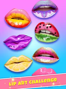 Lip Art Makeup Artist Games screenshot 0