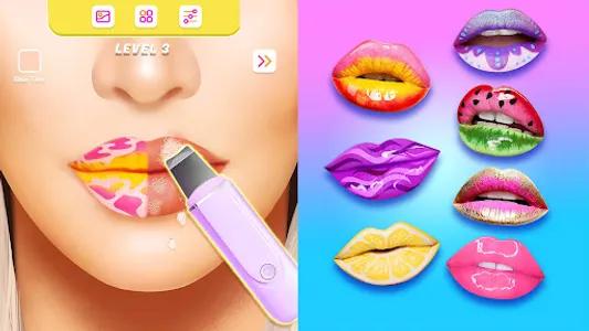 Lip Art Makeup Artist Games screenshot 5