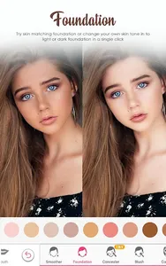 Face Makeup Camera PhotoEditor screenshot 5