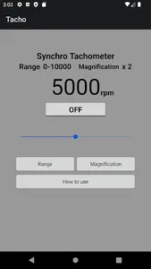 Synchronization tachometer screenshot 0