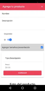 Mandaditos Business screenshot 3