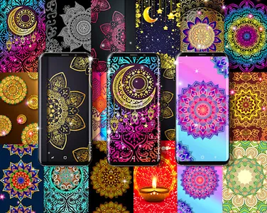 Mandala pattern live wallpaper screenshot 17