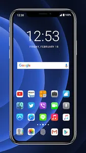 Theme of iPhone 14 launcher screenshot 5
