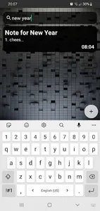 Notes screenshot 1