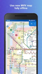MVV offline map screenshot 0