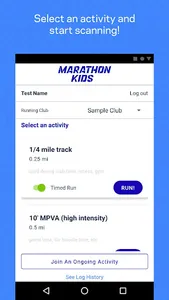 Marathon Kids Connect screenshot 1