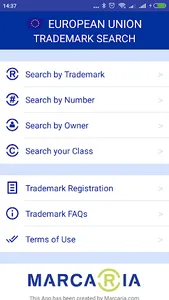 E.U. Trademark Search Tool screenshot 0