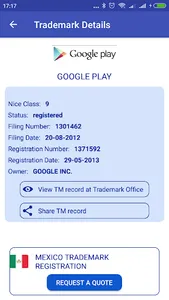 Mexico Trademark Search Tool screenshot 3