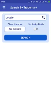 U.K. Trademark Search Tool screenshot 1