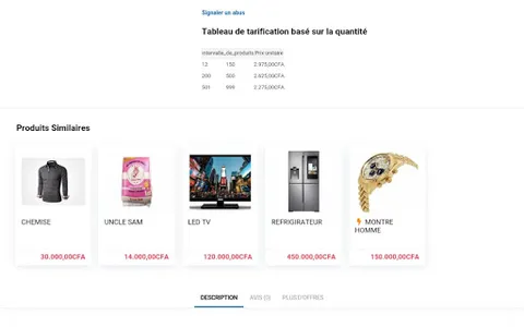 Marché de gros screenshot 10