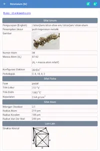 Tabel Periodik dan Materi Kimi screenshot 9