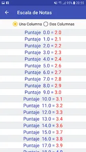 Escala de Notas screenshot 1