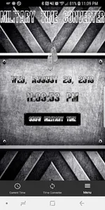 Military Time Converter screenshot 1