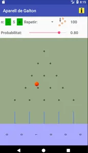 Aparell de Galton screenshot 2