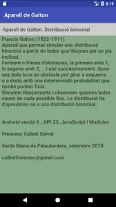 Aparell de Galton screenshot 6