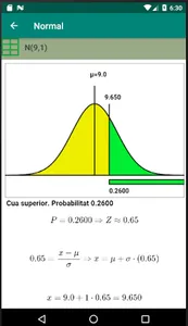 Distribució Normal screenshot 5