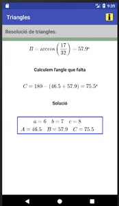 Triangles screenshot 3