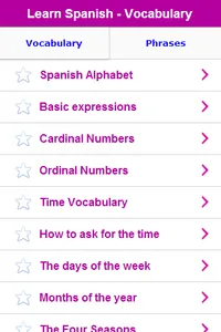 Learn English French Spanish screenshot 5