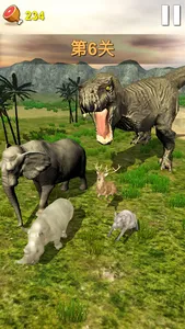 Crazy Jurassic Dinosaur War screenshot 1