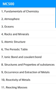 MC500 DSE CHEM screenshot 2