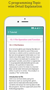Learn C Programming  App screenshot 2