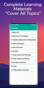 Learn C Programming Tutorial screenshot 2