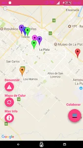 Mapa de Acosos - Denunciemos e screenshot 0
