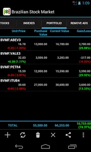 Brazilian Stock Market screenshot 2