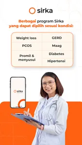 Sirka - Aplikasi Diet Online screenshot 1