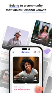 Datsme - Social Wellness App screenshot 3