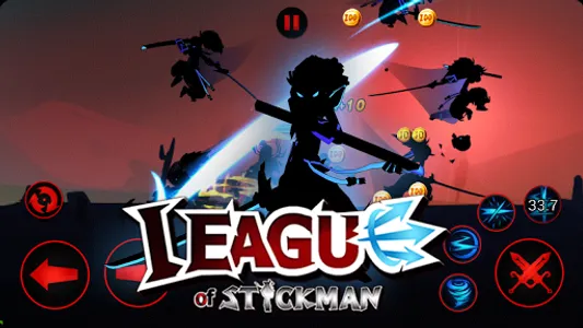 League of Stickman 2020- Ninja screenshot 19