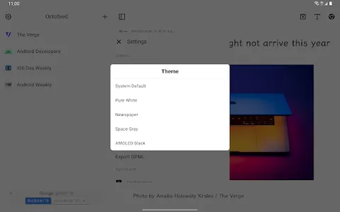 Octofeed - RSS Reader screenshot 10