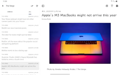 Octofeed - RSS Reader screenshot 7