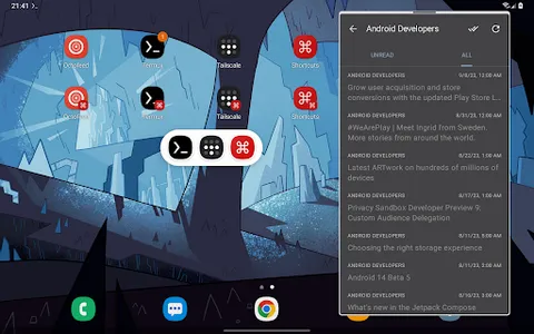 Shortcuts: pop-up view screenshot 4