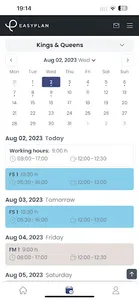 EasyPlan Mitarbeiter screenshot 1