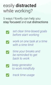 Flowify - Stay Focused screenshot 0