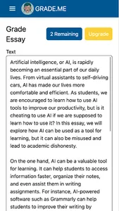 Grade.me screenshot 2