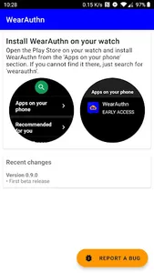 WearAuthn screenshot 0