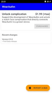 WearAuthn screenshot 1