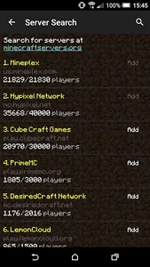 Server Info Minecraft screenshot 4